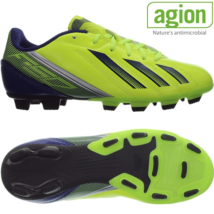 Sportex24 Markensportartikel - Fußball Adidas F5 TRX FG J neongelb grün Nocken Kinder Fußballschuhe Der Adidas F5 im Design des F50... Q33919