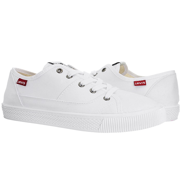 levis malibu canvas trainers