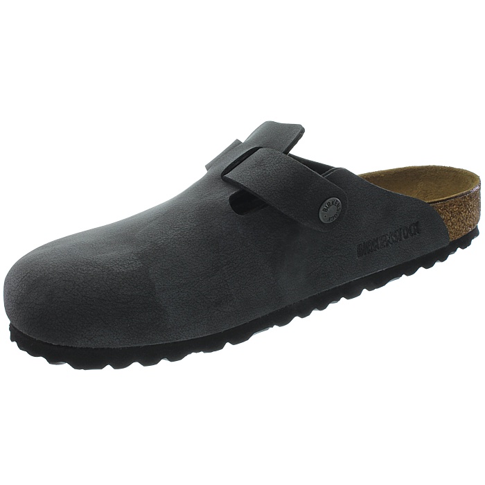 suede clogs flat