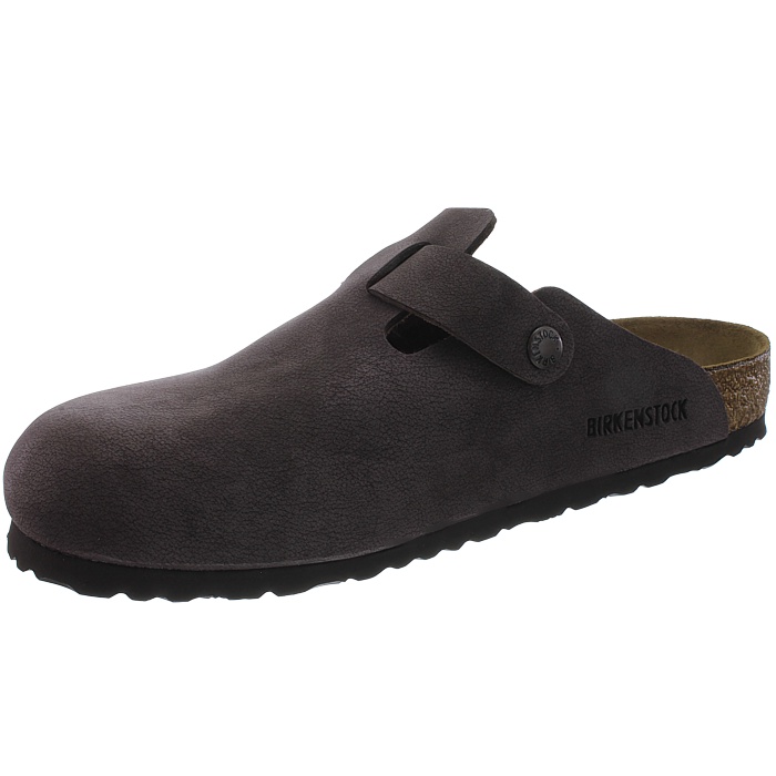 suede clogs flat