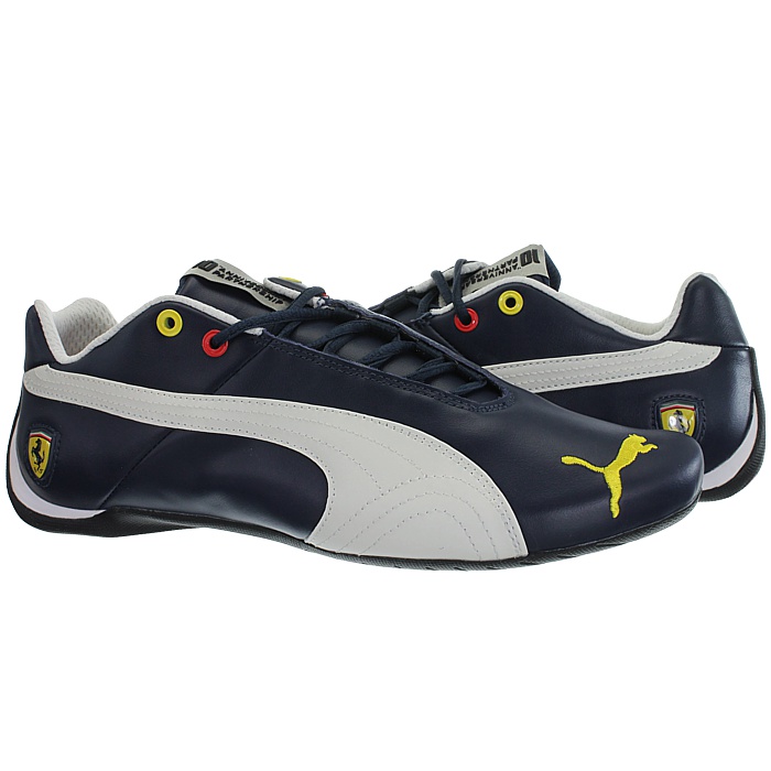 Puma Future Cat SF 10 Scuderia Ferrari white blue Men's Fashion