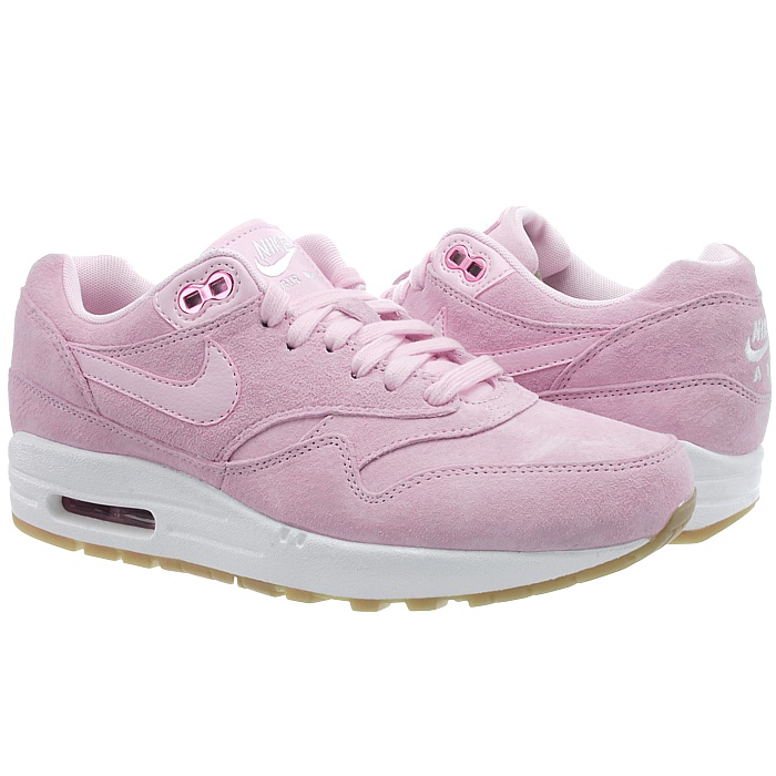 nike air max 1 pink suede