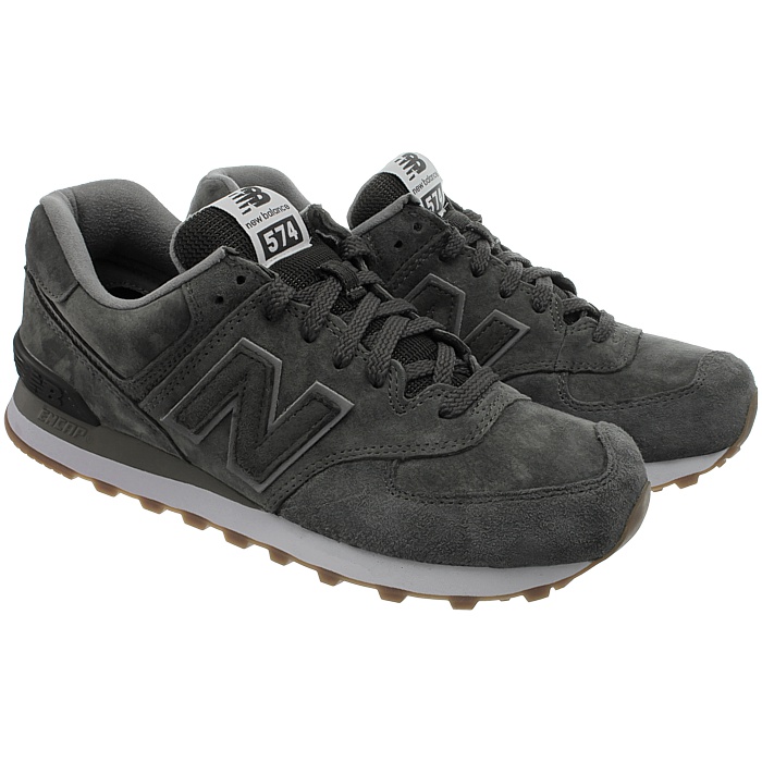 New Balance ML574 men's low-top sneakers casual shoes full suede NEW | eBay