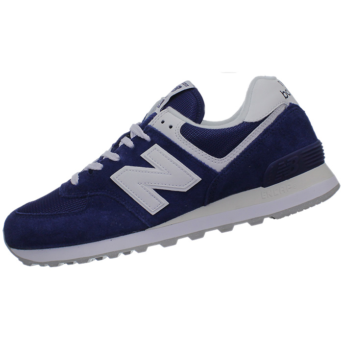 New Balance 574 Classic blau Herren Low-Top Wildleder Sneaker Freizeitschuhe NEU