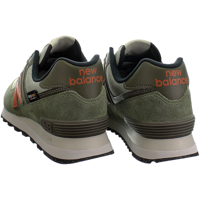 New Balance U574 Blau Braun Grün Low-Top Sneakers Freizeitschuhe CORDURA NEU