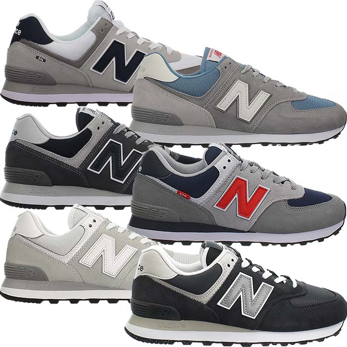 New Balance 574 Classic gray Men's lifestyle low-top sneakers trainers  suede NEW | eBay
