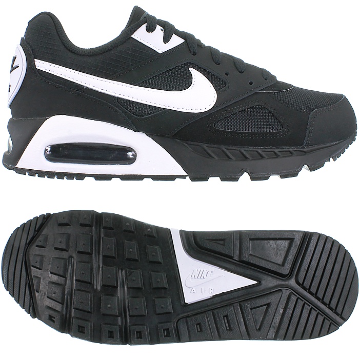 Nike Air Max Ivo white / black Men's Lifestyle Classic Low Top shoes  Sneaker New | eBay تشققات الحلمه