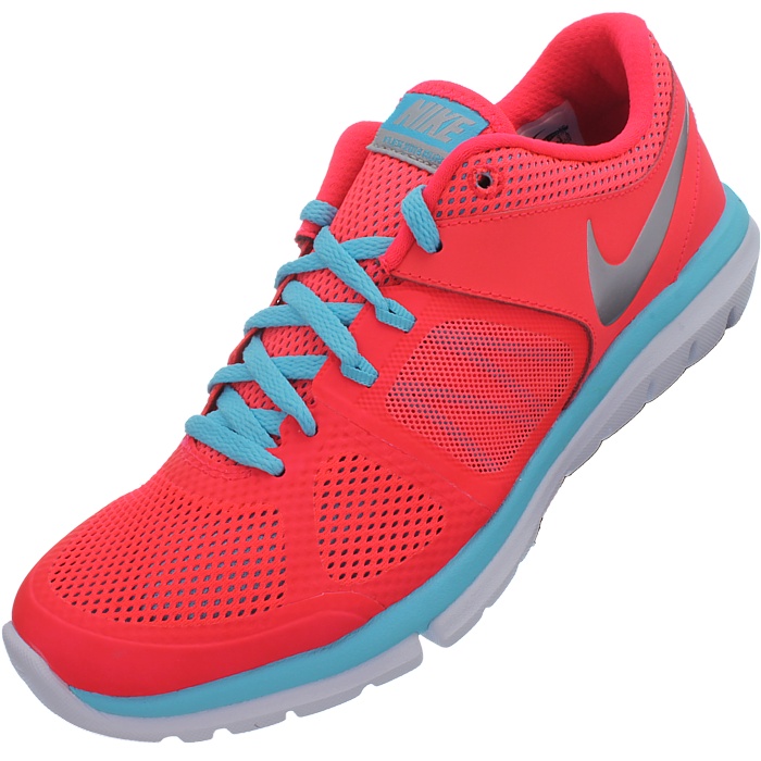 Nike WMNS FLEX 2014 RUN women's running shoes trainers black red grey ...