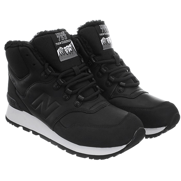 New Balance 755 Trail schwarz Herren Boots Sneakers Leder Fleece  Winterschuhe | eBay