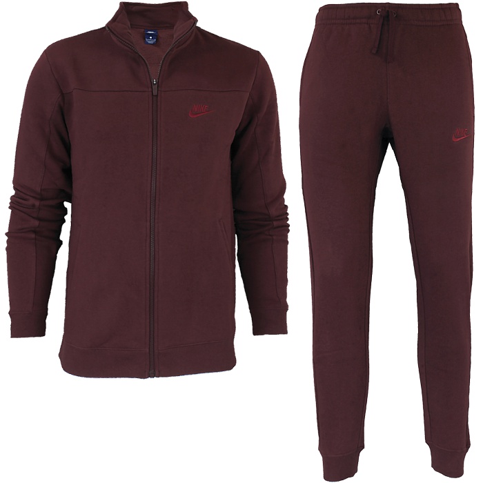 dark red tracksuit