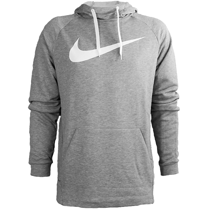 nike grey dri fit hoodie