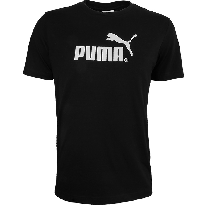 Puma Large No. 1 men's T-Shirt basic with logo 8 colors casual shirt ...
