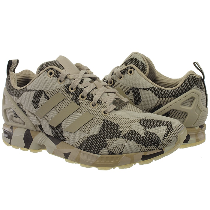 ADIDAS ZX FLUX uomo scarpe da ginnastica blu/nero/marrone Scarpe da corsa per il Tempo Libero Scarpe Nuovo