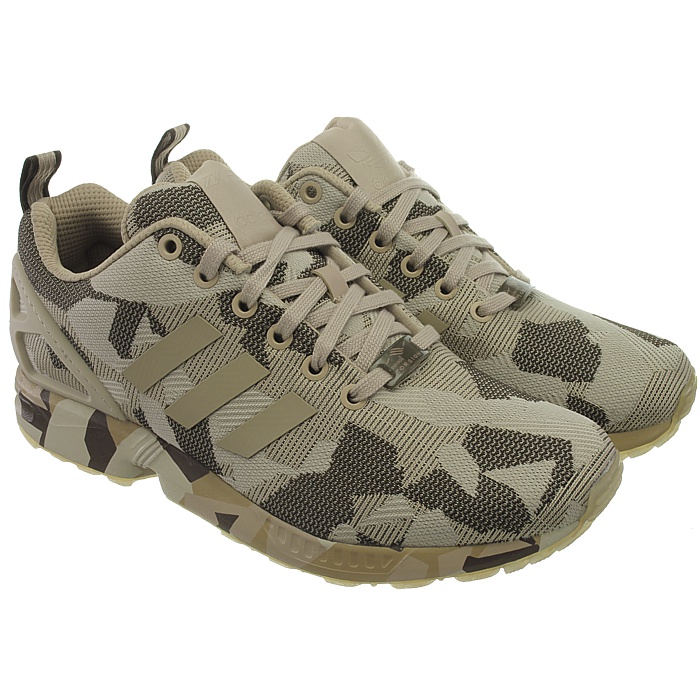 ADIDAS ZX FLUX uomo scarpe da ginnastica blu/nero/marrone Scarpe da corsa per il Tempo Libero Scarpe Nuovo