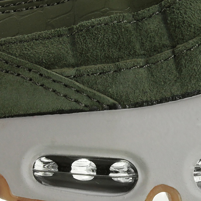 Details zu Nike Air Max 95 SE olivgrün Herren Leder low top Sneakers Freizeitschuhe NEU