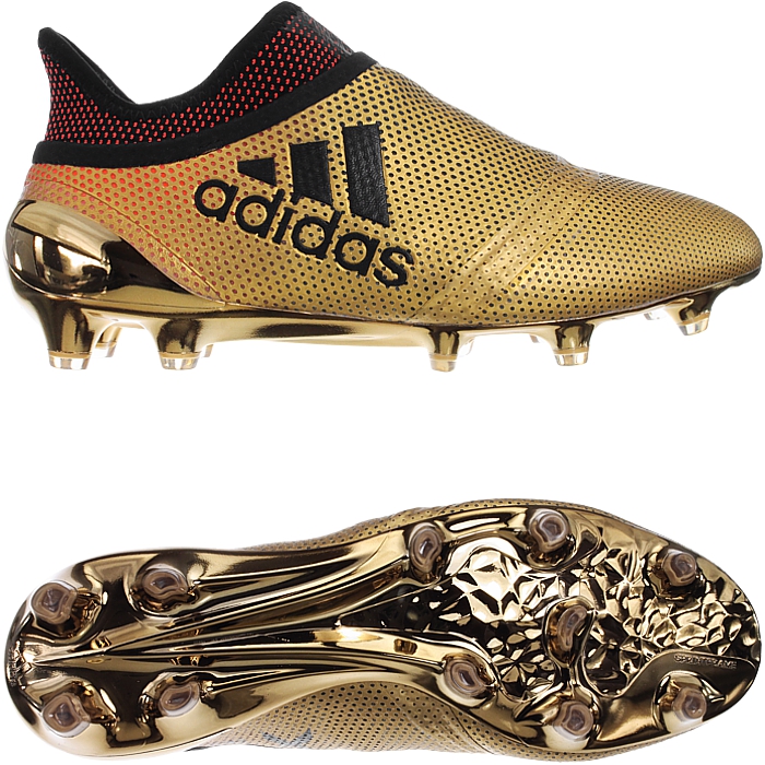 adidas x17  gold