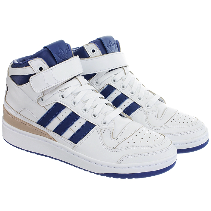 Adidas foro mid blanco señores mid-Top baloncesto retro sneakers 80s ...