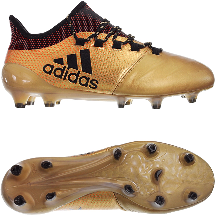 Adidas X 17.1 FG Leather gold Men's 