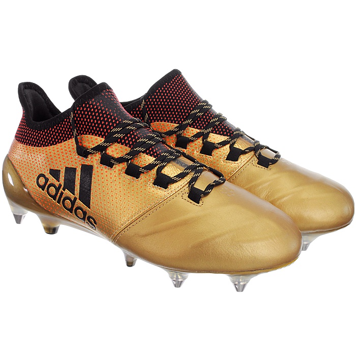 Adidas X 17.1 SG Leather gold Men's 