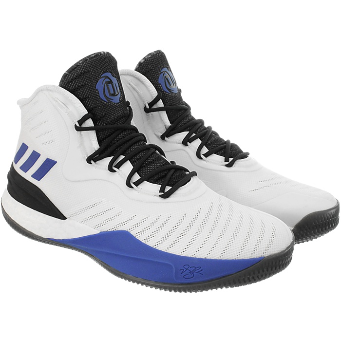 Adidas D Rose 8 men's basketball shoes boots blue white black airmesh NEW eBay