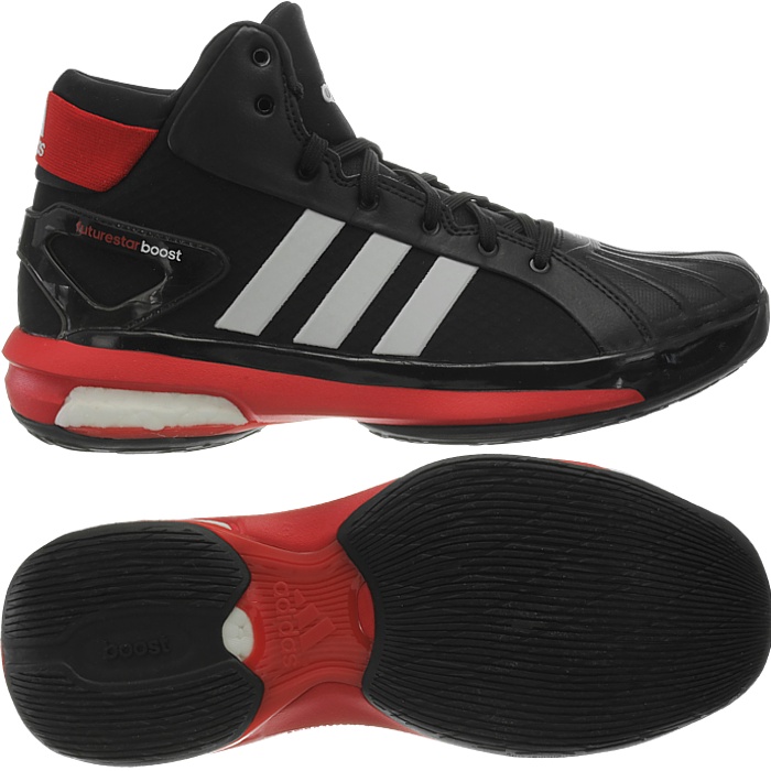 black red and white basketball shoes