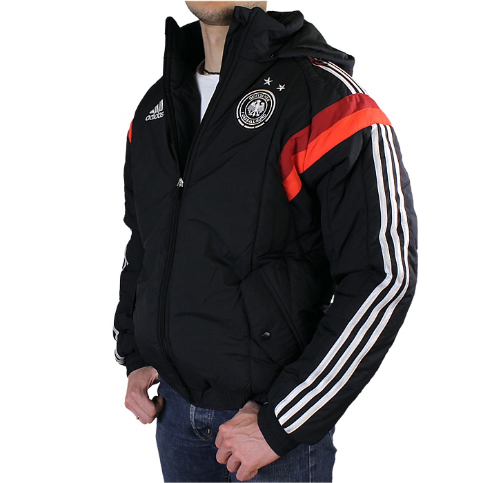Adidas Germany 1515 Padded DFB Jacket men's hooded football jacket NEW eBay