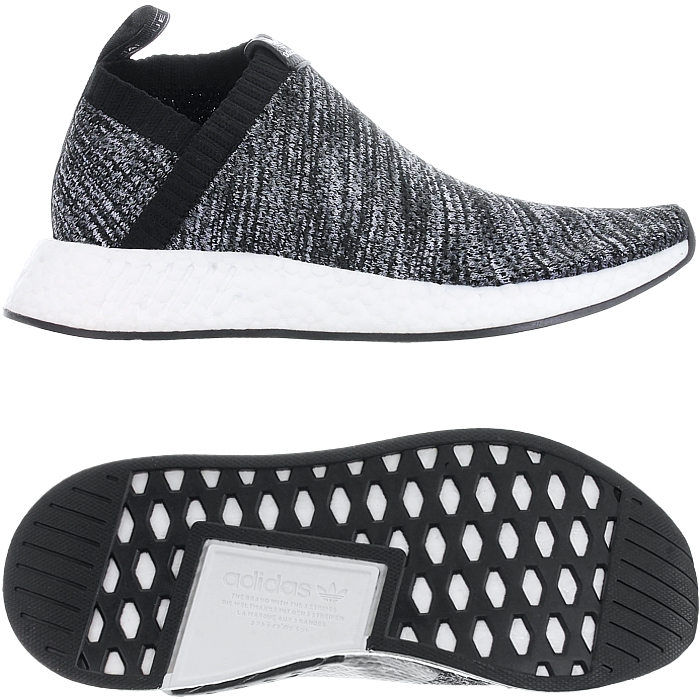 Adidas NMD CS2 PK black white Men's low-top sneakers shoes Knit socks NEW |  eBay