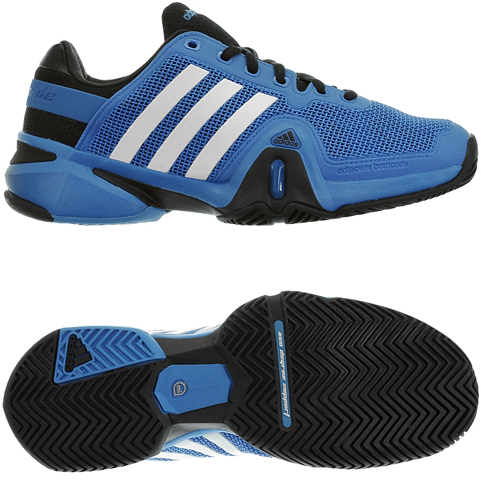 adidas blue and white tennis shoes