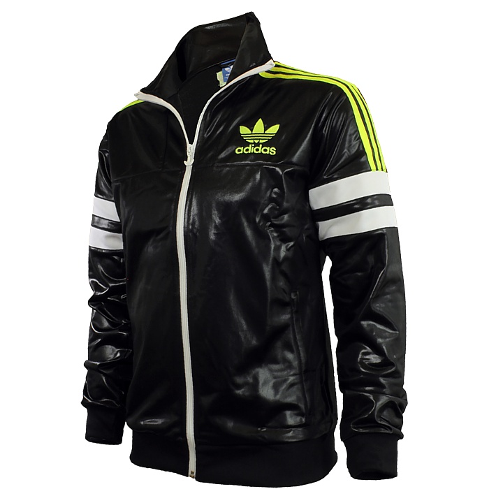 Adidas Chile 62 Herren Jacke schwarz Slim Trainingsjacke ...