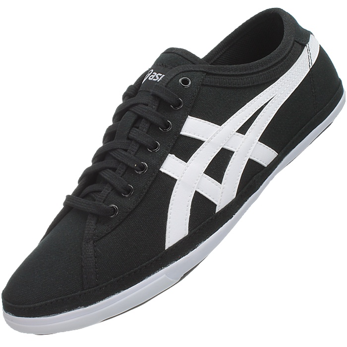 Asics Biku CV men's sneakers black/white athletic casual shoes NEW | eBay