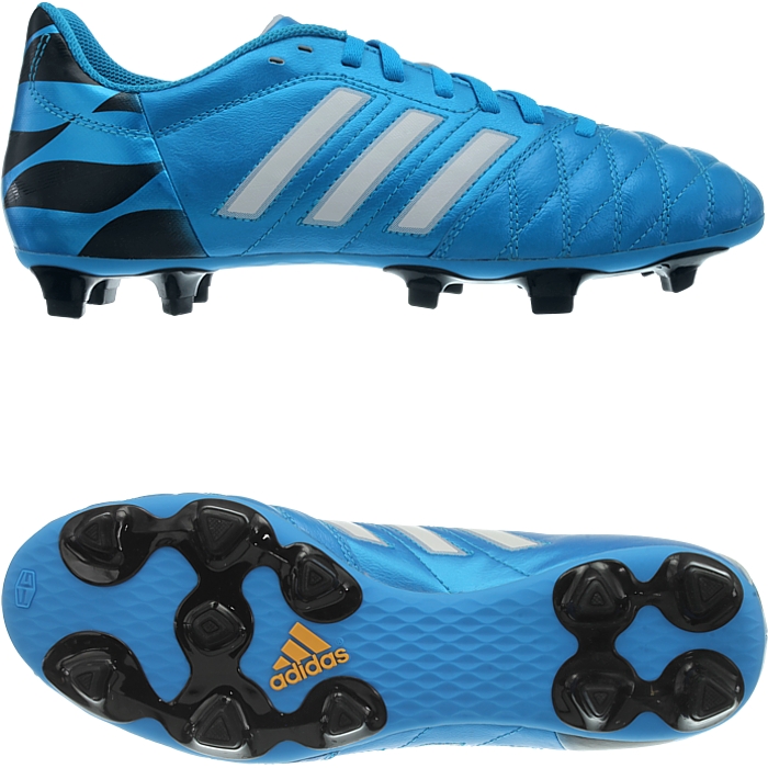 Adidas 11 Questra FG Herren Fußballschuhe blauweißschwarz ADIDAS Herren Fußballschuhe 11questra FG Lea online kaufen