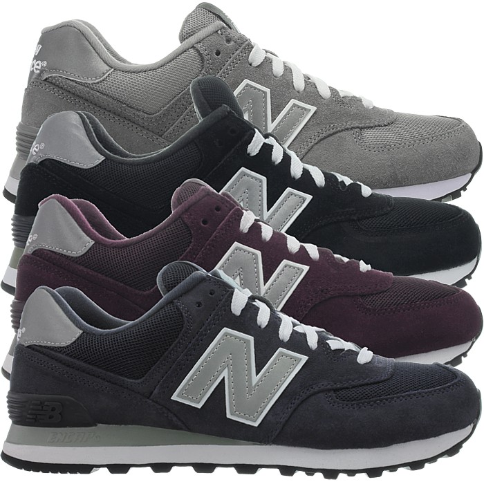 New Balance M574 Core men's low-top sneakers suede casual shoes 3 colors NEW | eBay