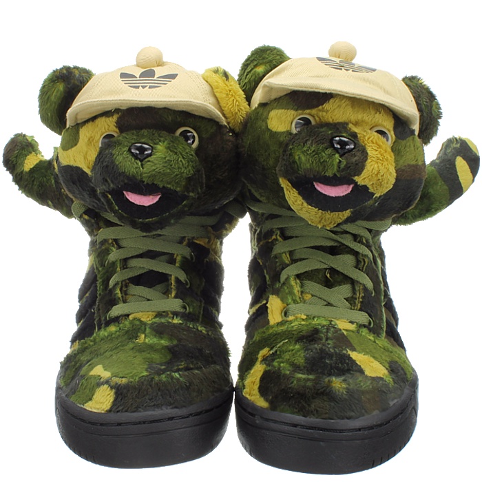Adidas JEREMY SCOTT JS teddy gorilla bear poodle designer shoes