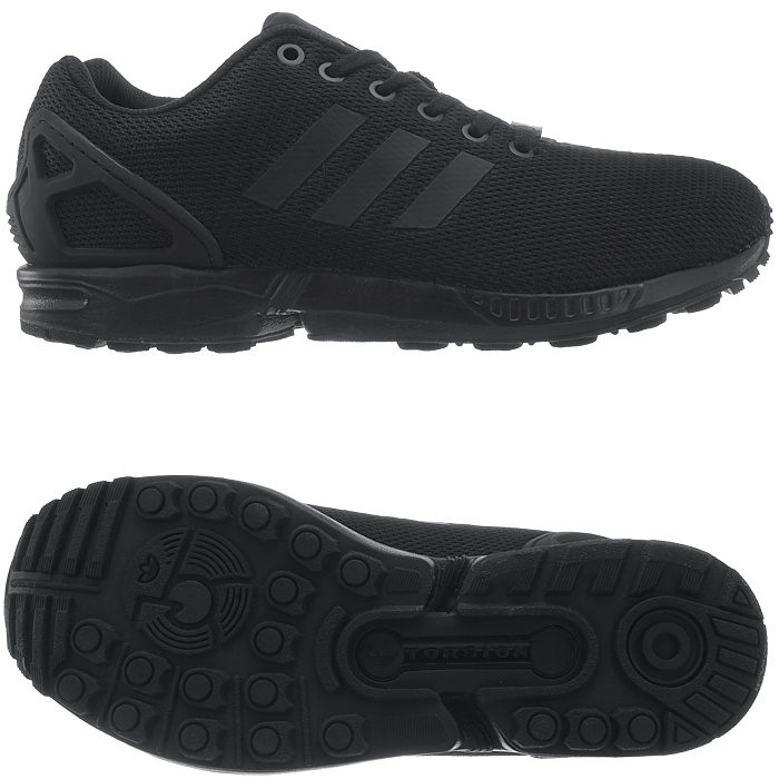ADIDAS ZX FLUX uomo scarpe da ginnastica blu/nero/marrone Scarpe da corsa per il Tempo Libero Scarpe Nuovo