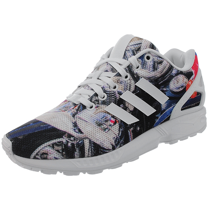 ADIDAS ZX FLUX uomo scarpe da ginnastica blu/nero/marrone Scarpe da corsa per il Tempo Libero Scarpe Nuovo