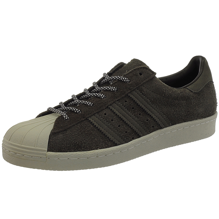 Adidas Superstar 80s Herren low top Sneakers braun Wildleder Adidas Superstar 80s Herren low top Sneakers braun Wildleder