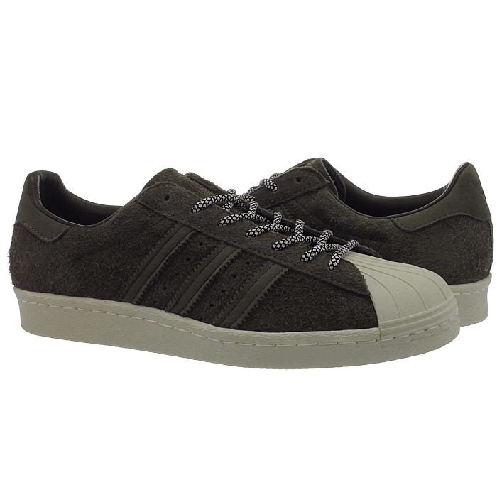 Adidas Superstar 80s Herren low top Sneakers braun Wildleder Adidas Superstar 80s Herren low top Sneakers braun Wildleder