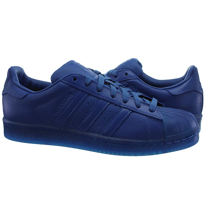 Adidas Superstar Adicolor men's low-top sneakers red or blue casual ...
