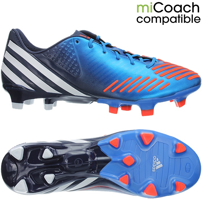 adidas blue and orange football boots