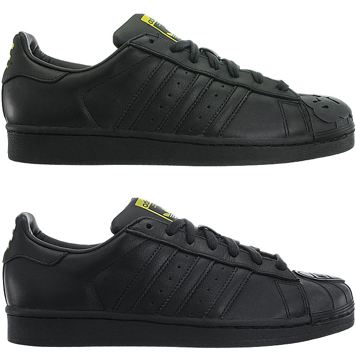 Details zu Adidas Superstar Pharrell SS Herren low top Sneakers schwarz 2 Designs NEU Details zu Adidas Superstar Pharrell SS Herren low top Sneakers schwarz 2 Designs NEU