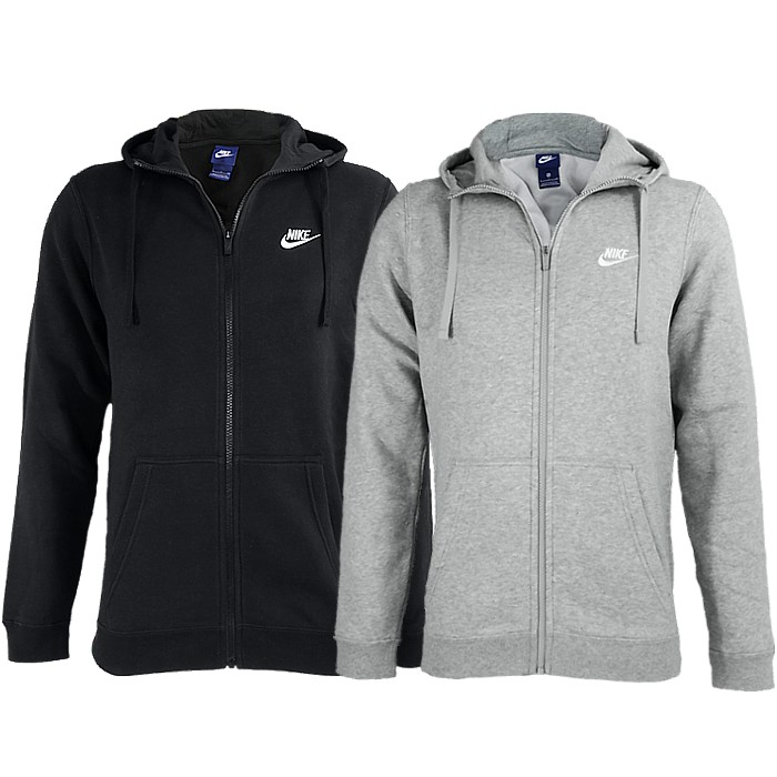 nike full zip jersey hoodie