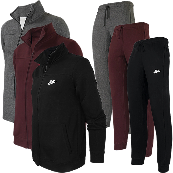 nike fleece jogging suit