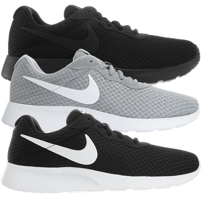 Nike Tanjun Men's black gray white Sports Fashion Athletic Sneakers Shoes  NEW | eBay