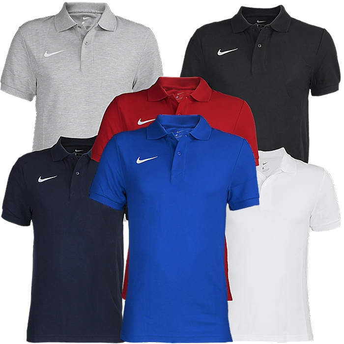 nike core cotton polo shirt