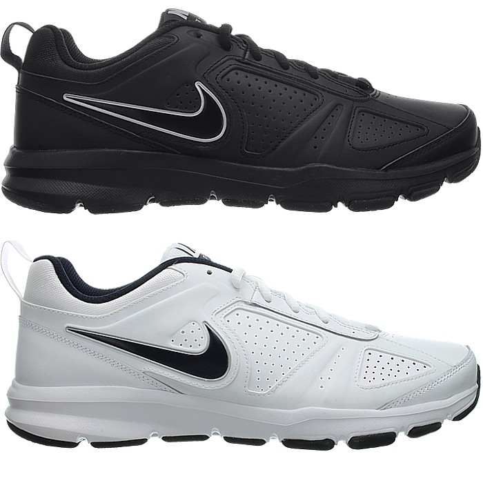 nike mens white leather shoes